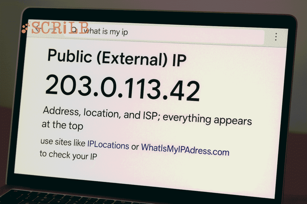 What Is My IP in public address